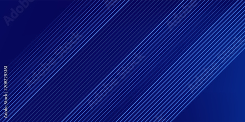 Dark blue gradient lines techno digital concept abstract background.