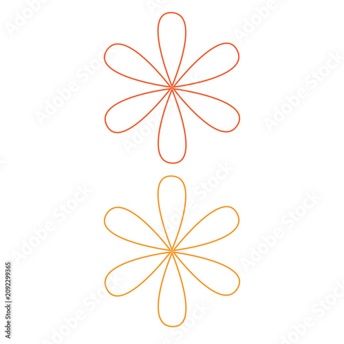 Flower vector design 