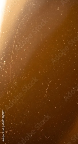 Abstract smooth dark brown texture background with light gradient.