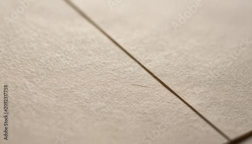 Paper Texture Macro Close-Up with Fibers and Seam Details