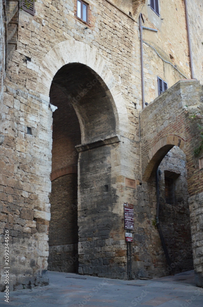 Obraz premium Medieval town of San Gimignano