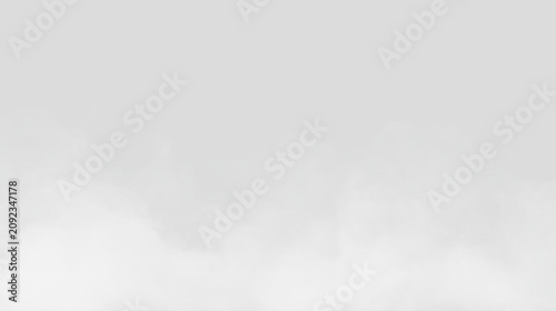 Canvas-taulu Realistic White Smoke Overlay PNG Transparent with Cigar Tobacco Vapor, Elegant Swirling Fog, Luxury Atmospheric Texture for Black Background