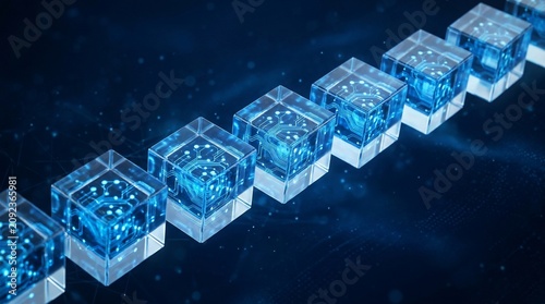 Blockchain Digital Cubes for Secure Data Network Systems