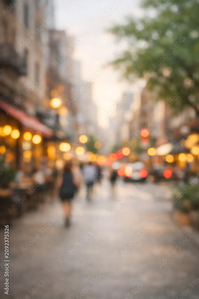 Obraz premium Soft Focus Street View