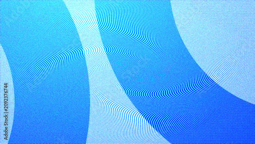 Abstract Swirling Blue and White Pattern with Dynamic Fluid Motion Texture