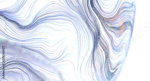 Abstract background with sw...