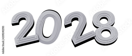 Bold 3D rendering of the ye...