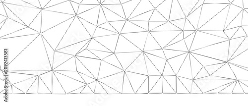 Abstract geometric mesh pat...