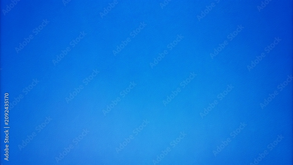Naklejka premium Blue vignette gradient blur background with subtle grain noise, retro vintage texture, clean copy space, minimalist horizontal banner design