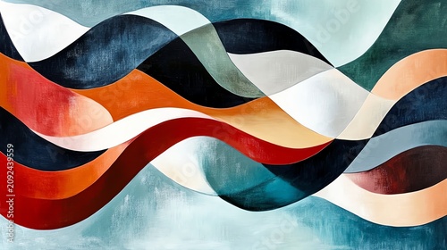 Abstract Wave Pattern