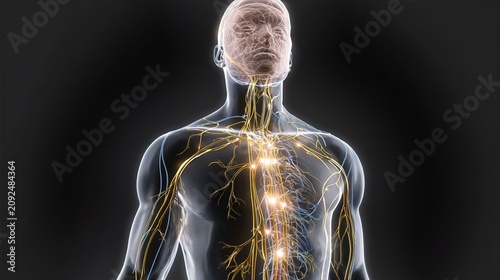 Neurasthenia mental nervous system disorder concept, chronic psychological fatigue and neurosis condition characterized by anxiety, insomnia, mood swings and physical exhaustion, medical and psycholog