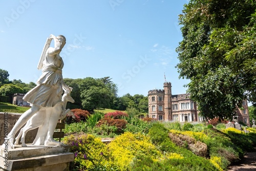 Torpoint England - June 24 2026: Mount Edgcumbe House a stately home in the parish of Maker Cornwall England