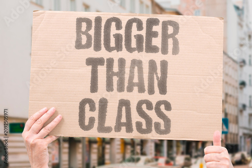 Photography "Bigger Than Class" Institutional issue requires district attention