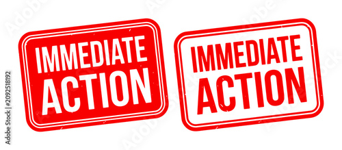 Immediate Action Buttons, Urgent Call to Action Graphics, Red Alert Signage, Business Urgency Icons, Marketing Prompts