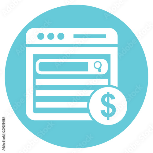 flat icon for web