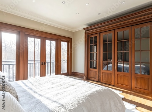 interior of a bedroom