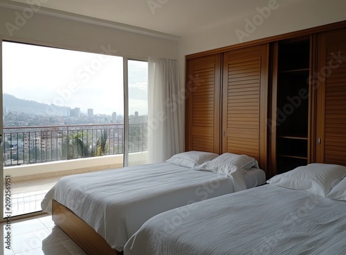 bedroom in hotel