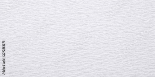 Cuadro en lienzo White Paper Texture Background with Rough Seamless Surface Pattern, Blank Canvas