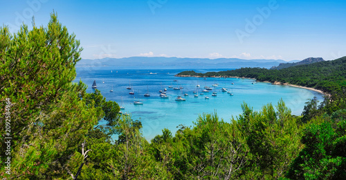 Fotografía Paysage du sud de la France sur l'île de Porquerolles