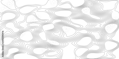 Abstract abstract topographic contour map, visualized in a minimalist, modern style.