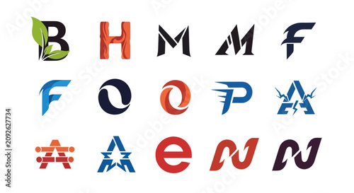 Modern Alphabet Logo Designs Collection - Business Branding & Identity