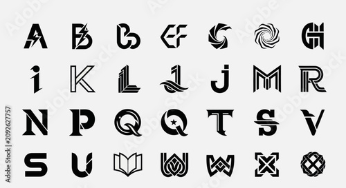 Modern Alphabet Logos: Creative Letter Designs for Branding