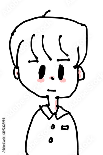 Φωτογραφία self-portrait of boy