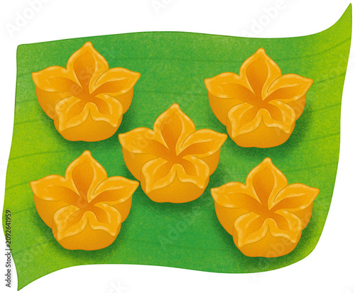 thai thong yip dessert