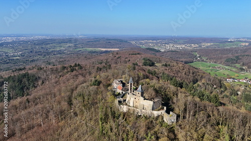Konstfotografi Burg Frankenstein