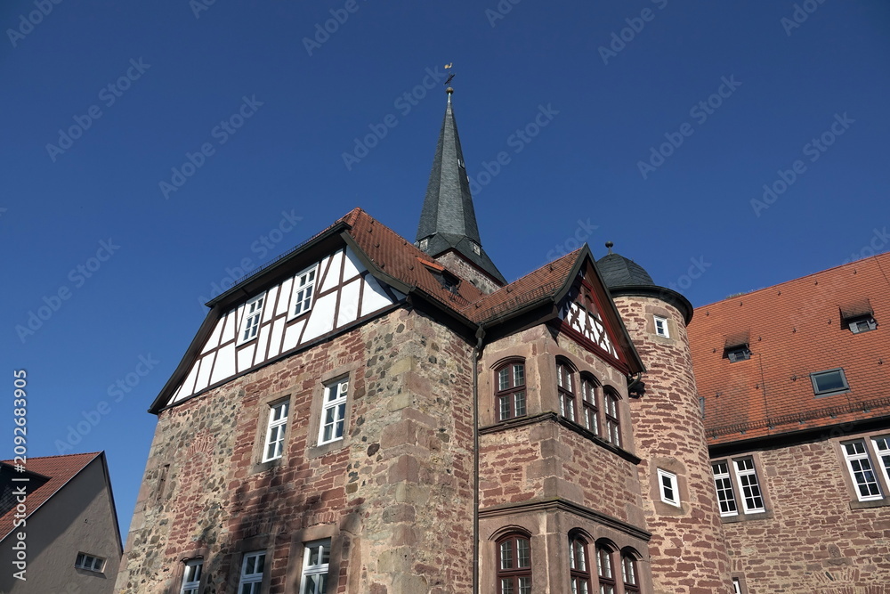 Obraz premium KLoster in Schluechtern