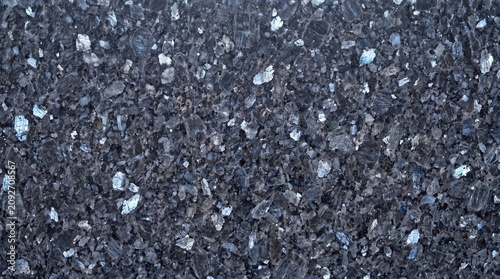 Schilderij op canvas Blue Pearl Granite Stone Texture Background