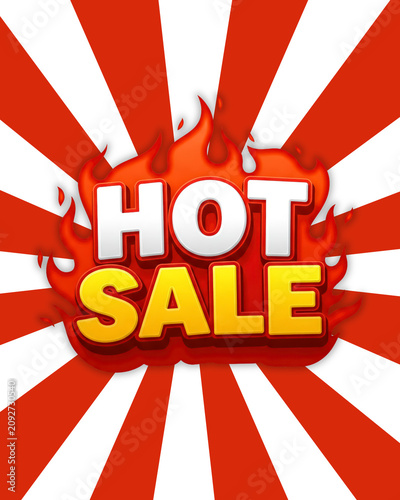 Red and Black Hot Sale Instagram Post - 1