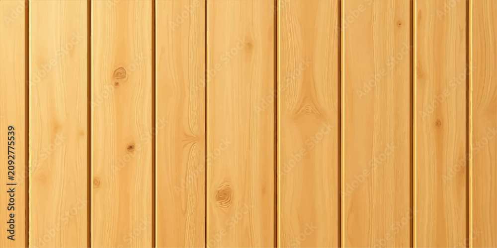 Obraz premium Abstract Brown Wood Texture Seamless Vector Illustration Natural Wooden Grain Pattern, Rustic Timber Surface, Organic Brown Background, Technology Texture, Realistic Wood Plank Design for graphics.