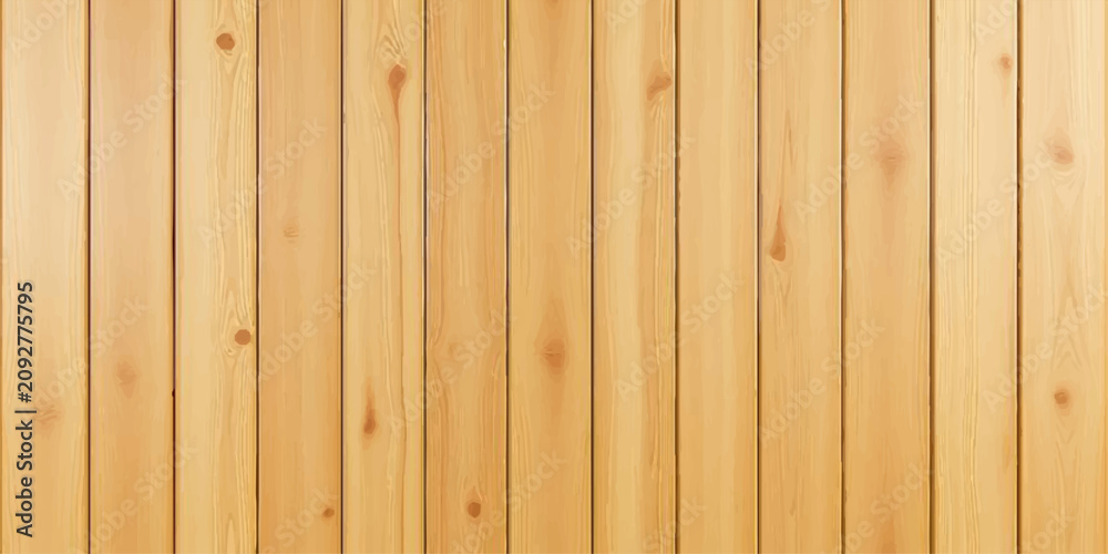 Obraz premium Abstract Brown Wood Texture Seamless Vector Illustration Natural Wooden Grain Pattern, Rustic Timber Surface, Organic Brown Background, Technology Texture, Realistic Wood Plank Design for graphics.