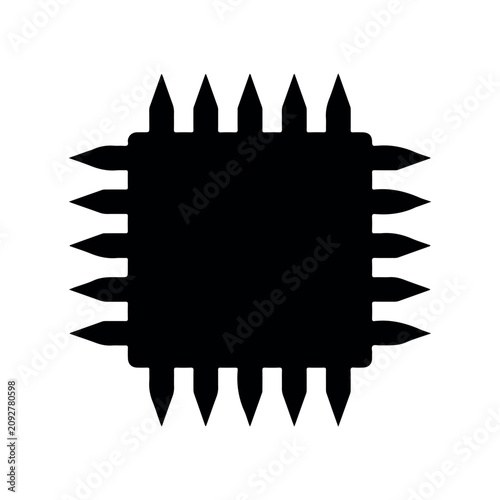 Minimal Electrical Routing Chip Vector Design
