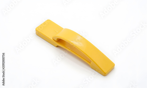 Yellow Clip Holder