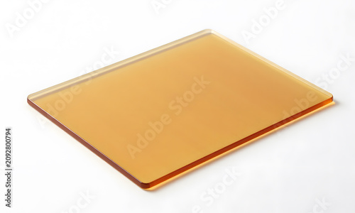 Plastic Yellow Rectangle