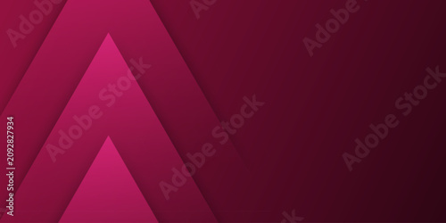 Photos Modern abstract background with striking magenta and pink layered triangles, pro