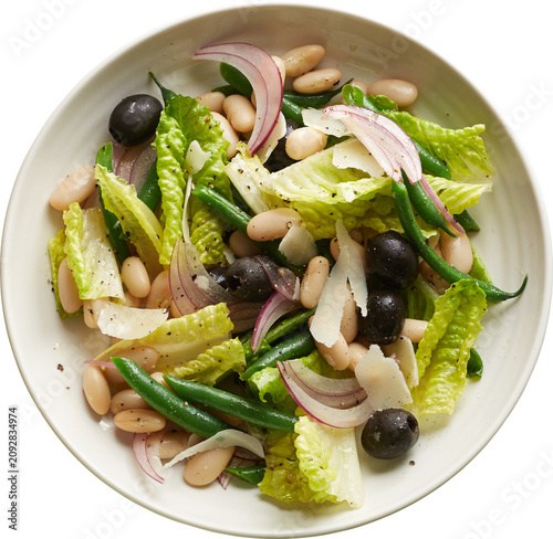 Salad without background
