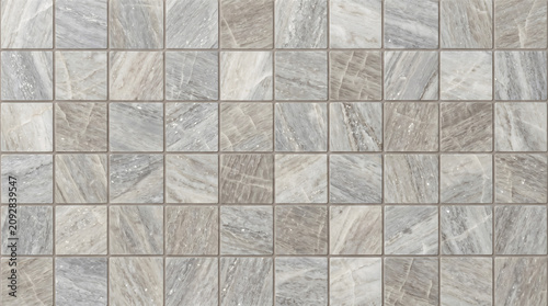 Marble featuring premium square mosaic tiles with luminous natural veining arranged in a seamless luxury surface for sophisticated interiors