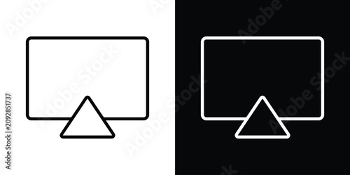 Canvas-taulu Airplay icon