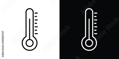 Εκτύπωση καμβά Temperature icon