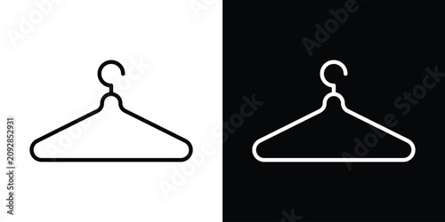 Foto Clothes hanger icon