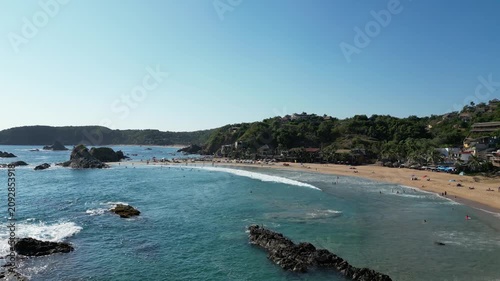 view of the beach