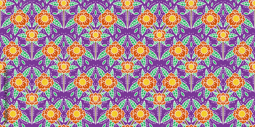 pattern deign batik illustration art traditional