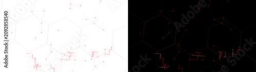 Tableau sur toile PNG image of Scientific chemical structure diagrams, molecular bond line formula