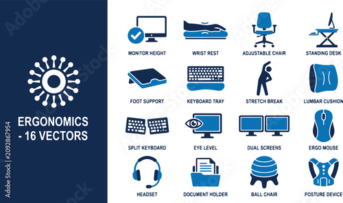 Ergonomic office setup for comfort and productivity