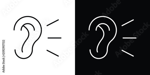 Konstfotografi Listening icon 2
