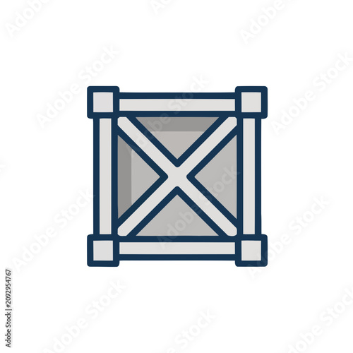 Wooden crate icon
