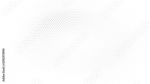 Halftone dot pattern in monochrome with a retro vintage texture effect for backgrounds and designs.